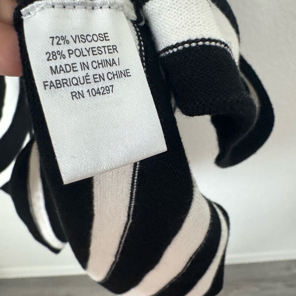 Milly Black and White Skater Dress Size Small - Picture 4 of 7